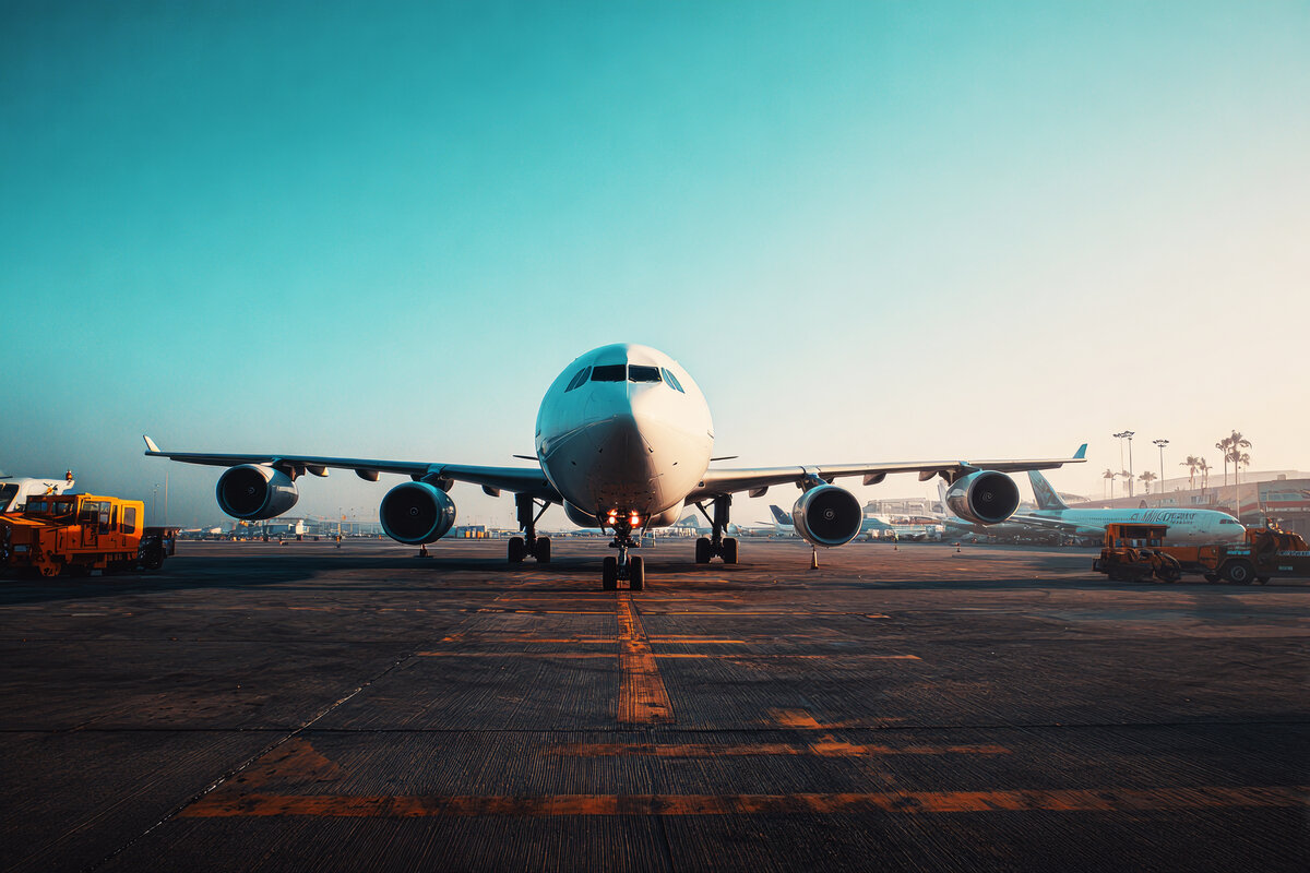 Airplane at airport